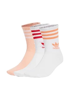 Високі шкарпетки Adidas тканинні білі - фото  - Miraton