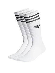 Високі шкарпетки Adidas тканинні білі - фото  - Miraton