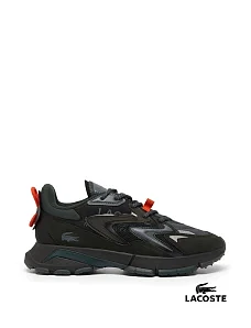Чоловічі кросівки Lacoste L003 Neo Trainers чорні велюрові - фото  - Miraton