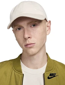 Кепка NIKE U NK CL CAP тканевая молочная - фото  - Miraton