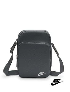 Чоловіча сумка месенджер Nike тканинна сіра - фото  - Miraton