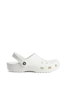 Жіночі крокси Crocs гумові білі - фото  - Miraton