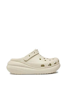 Жіночі крокси Crocs гумові бежеві - фото  - Miraton