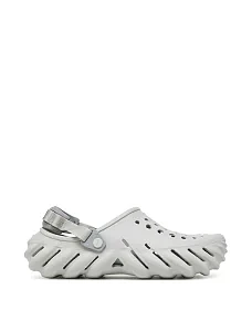 Жіночі крокси Crocs гумові сірі - фото  - Miraton