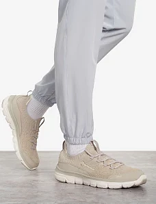 Женские кроссовки Outventure Softline Slip On тканевые бежевые - фото  - Miraton