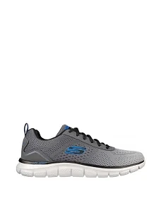 Мужские кроссовки Skechers Track тканевые серые - фото  - Miraton