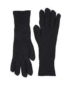 Перчатки тканевые черные - фото  - Miraton