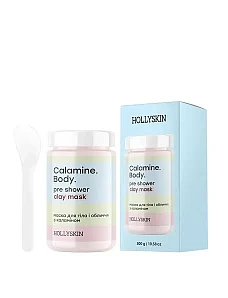 Маска для тіла і обличчя Hollyskin Calamine Body з каламіном, 300 g - фото  - Miraton
