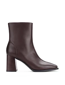 Жіночі черевики MIRATON шкіряні коричневі - фото  - Miraton