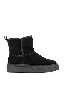 Жіночі уггі MIRATON велюрові чорні - фото  - Miraton