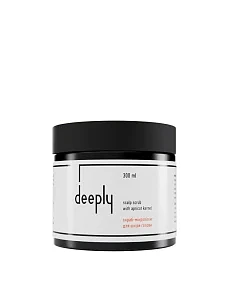 Скраб для кожи головы deeply scalp scrub with apricot kernel - фото  - Miraton