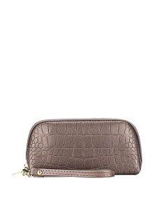 Косметичка з екошкіри бронзові - фото  - Miraton