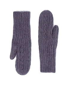 Рукавички з ангори сірі - фото  - Miraton