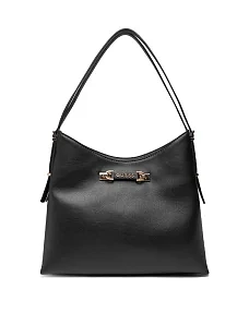 Женская сумка из экокожи черная - фото  - Miraton