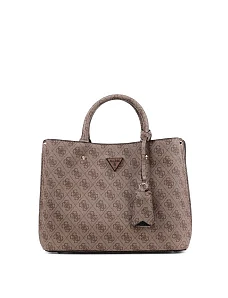 Жіноча сумка тоут Guess з екошкіри бежева - фото  - Miraton