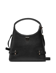 Жіноча сумка з екошкіри чорна - фото  - Miraton