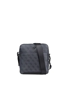 Чоловіча сумка месенджер Guess з екошкіри чорна - фото  - Miraton