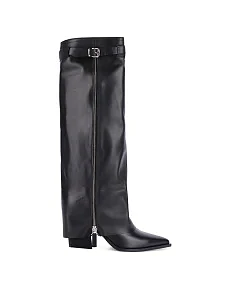 Жіночі чоботи MIMMU шкіряні чорні - фото  - Miraton