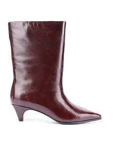 Жіночі черевики MIRATON бордові - фото  - Miraton