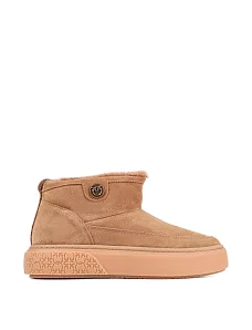 Жіночі уггі Pinko замшеві бежеві - фото  - Miraton