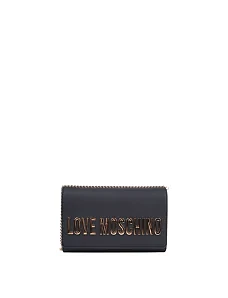 Жіноча сумка крос-боді Love Moschino з екошкіри чорна - фото  - Miraton