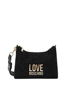 Женская сумка через плечо из экокожи черная - фото  - Miraton