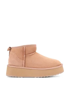 Женские угги MIRATON бежевые - фото  - Miraton