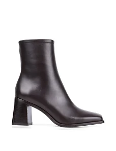 Женские ботинки Ma+De 94 кожаные коричневые - фото  - Miraton