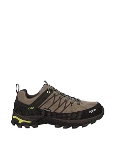 Мужские кроссовки CMP RIGEL LOW TREKKING SHOES WP кожаные коричневые - фото  - Miraton