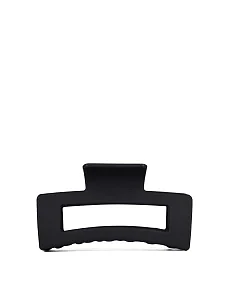 Заколка-краб чорна матова - фото  - Miraton