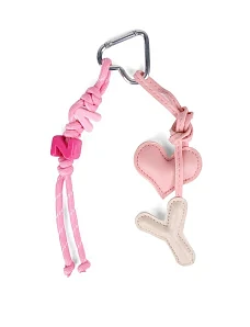 Брелок для сумок рожевий - фото  - Miraton