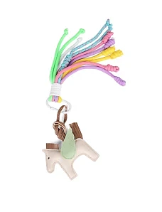 Брелок для сумок пегас с подвеской - фото  - Miraton