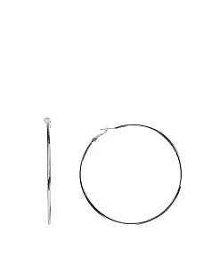 Сережки круглі в сріблі - фото  - Miraton