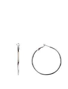 Сережки круглі в сріблі - фото  - Miraton