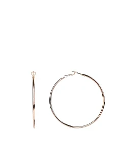 Сережки круглі в позолоті - фото  - Miraton