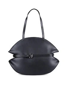 Жіноча сумка через плече MIRATON шкіряна чорна - фото  - Miraton