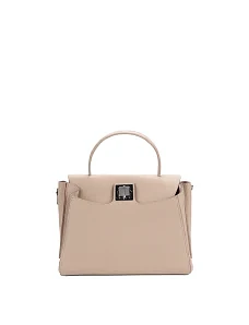 Жіноча сумка тоут шкіряна бежева - фото  - Miraton