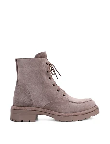 Жіночі черевики Attizzare велюрові сірі - фото  - Miraton