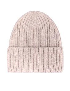 Шапка тканинна бежева - фото  - Miraton