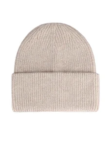 Шапка тканевая бежевая - фото  - Miraton