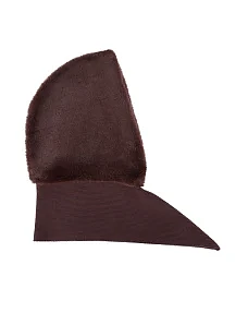 Шапка тканинна коричнева - фото  - Miraton