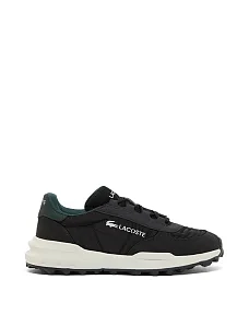 Жіночі кросівки Lacoste Elite Active замшеві чорні - фото  - Miraton