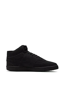 Мужские ботинки Nike Court Vision Mid кожаные черные - фото  - Miraton