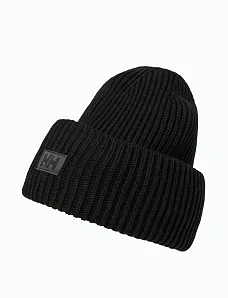 Шапка Helly Hansen текстильна чорна - фото  - Miraton