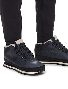 Мужские ботинки New Balance 754 кожаные синие - фото  - Miraton