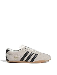 Жіночі кросівки Adidas Tokyo шкіряні молочного кольору - фото  - Miraton