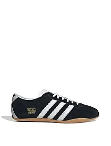 Жіночі кросівки Adidas Tokyo шкіряні чорні - фото  - Miraton