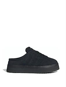 Жіночі кеди Adidas Campus 00s Winter Low шкіряні чорні - фото  - Miraton