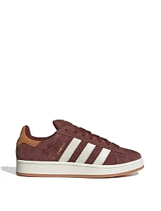 Жіночі кеди Adidas Campus замшеві бордові - фото  - Miraton
