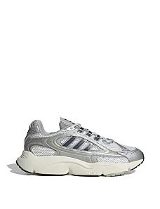 Жіночі кросівки Adidas OZMILLEN з екошкіри сірі - фото  - Miraton